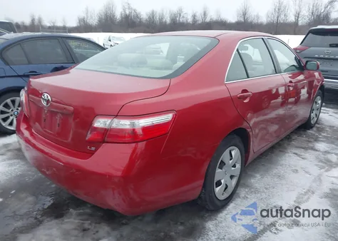 2007 Toyota Camry Le from USA, damaged, VIN JTNBE46K373073782